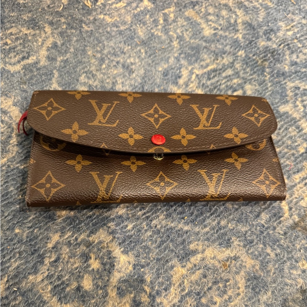 Louis Vuitton Long Leather Monogram Wallet